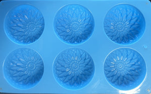 Silicone Mold- Flower Spheres $7.99