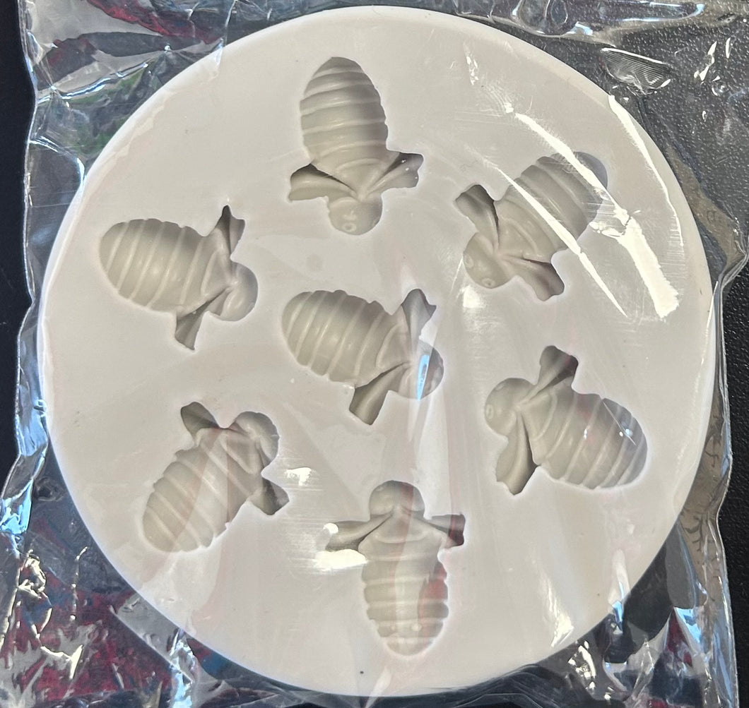 Silicone Mold - Bees $4.99