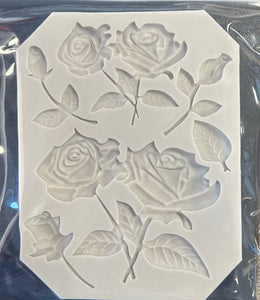 Silicone Mold - Roses $6.99