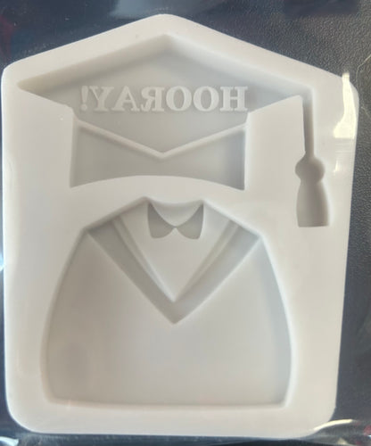 Silicone Mold - Graduation $4.99