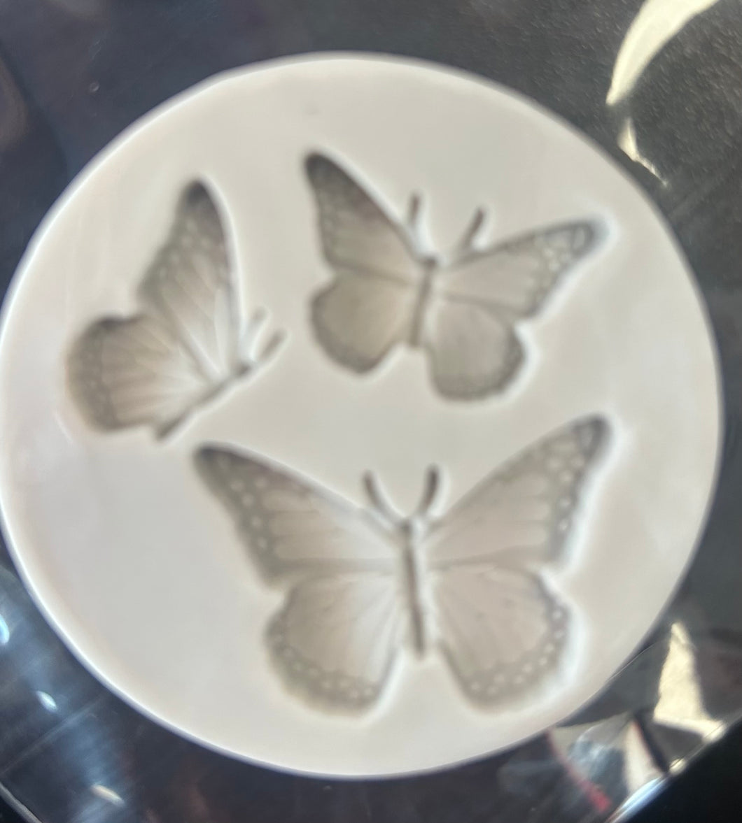 Silicone Mold - Butterflies $3.59