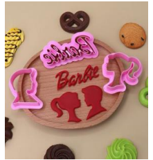 Barbie Cookie Cutter Set $3.99