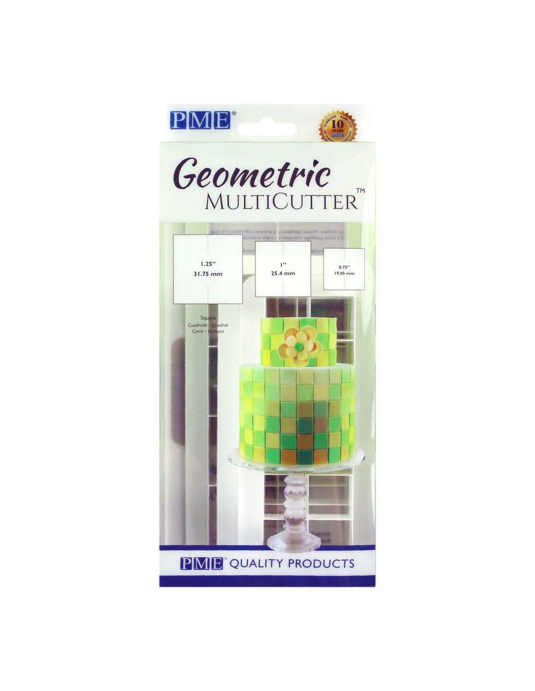Geometric Multicutter –  SQUARE - SET OF 3 PME