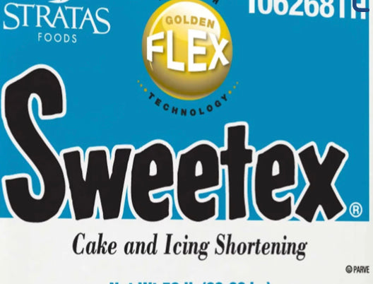 Sweetex Emulsified Shortening 1 lb - 3LBS