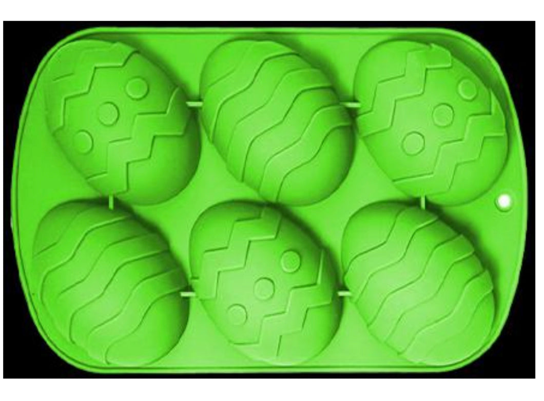 Silicone Mold-Easter Eggs $5.99