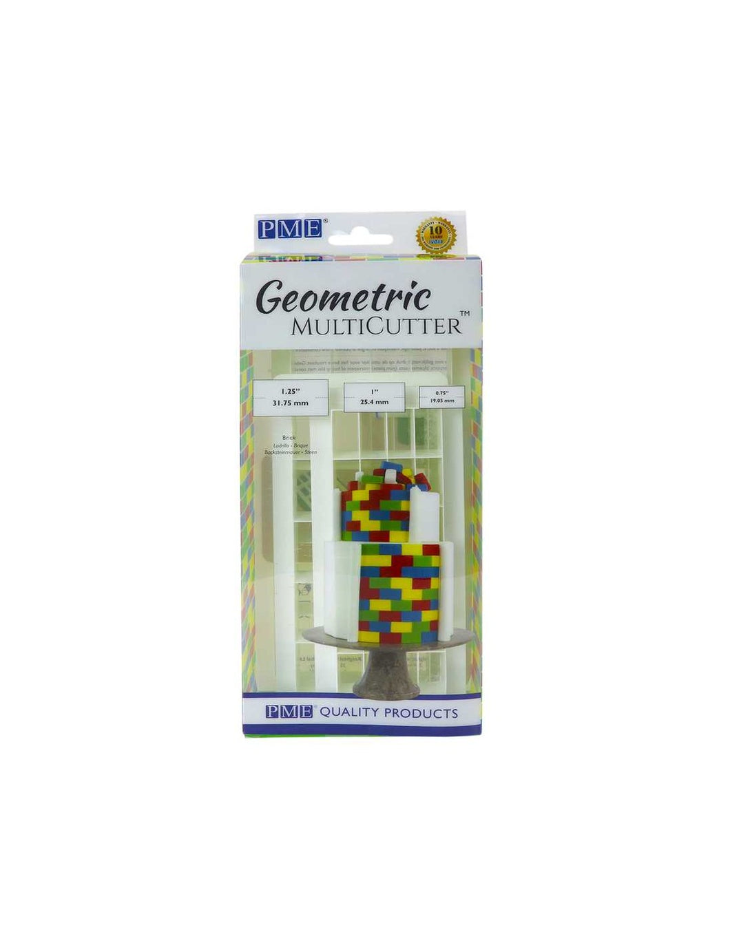Geometric Multicutter –  BRICK- SET OF 3 PME