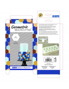 Geometric Multicutter - HEXAGONE - SET OF 3 PME
