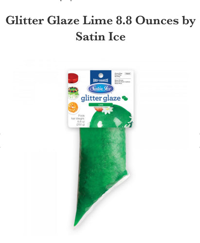 Glitter Glaze Satin $4.99