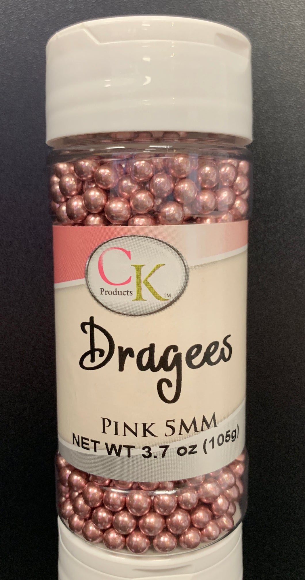 Dragees - Pink 5 mm $4.99