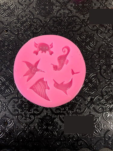 Silicone Mold - Sea Life $3.99