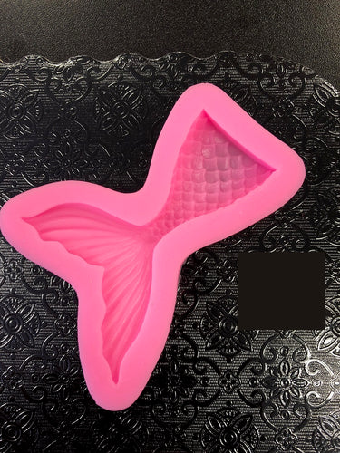 Silicone Mold - Mermaid Tail Short $4.99